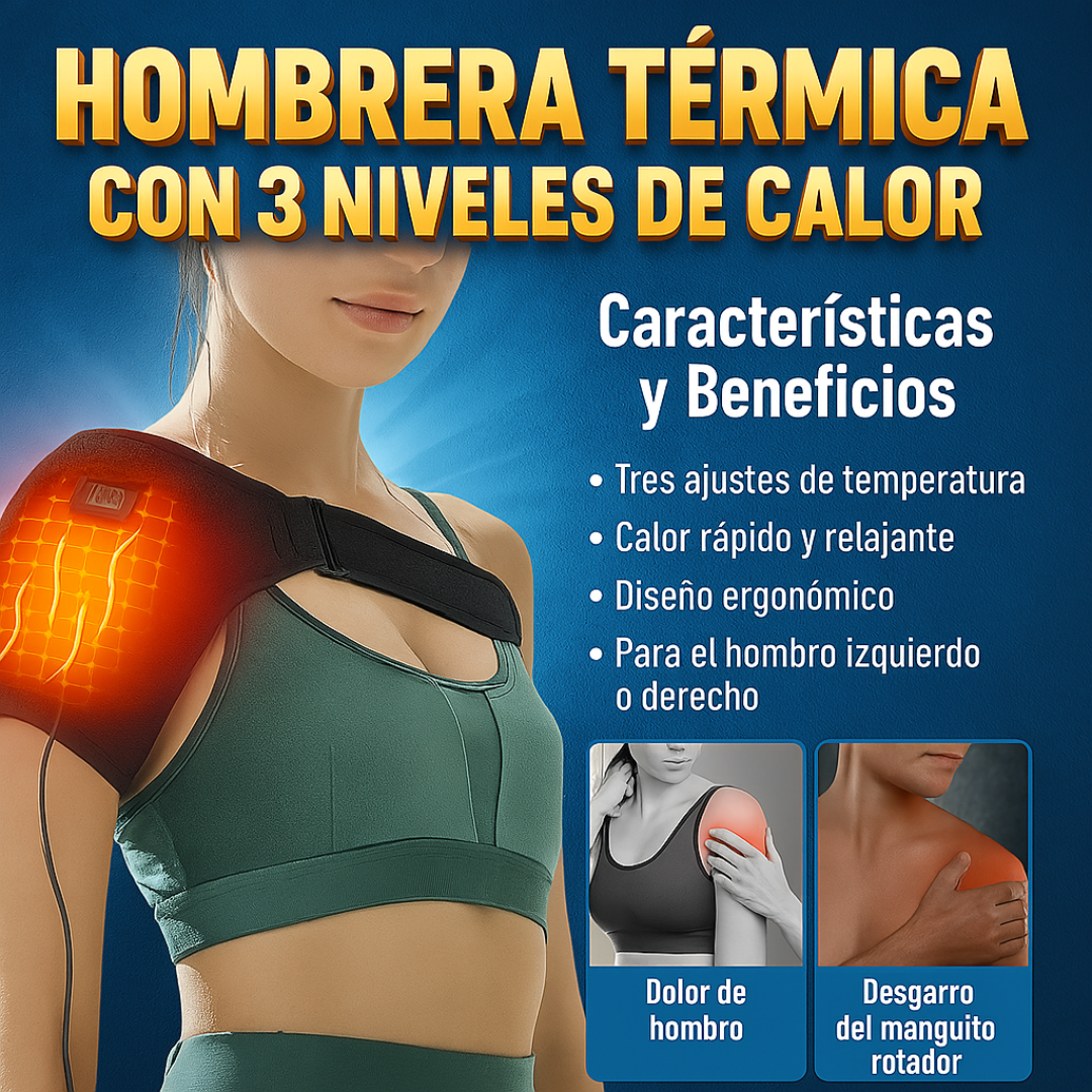 Hombrera Termica 3 Niveles Calor